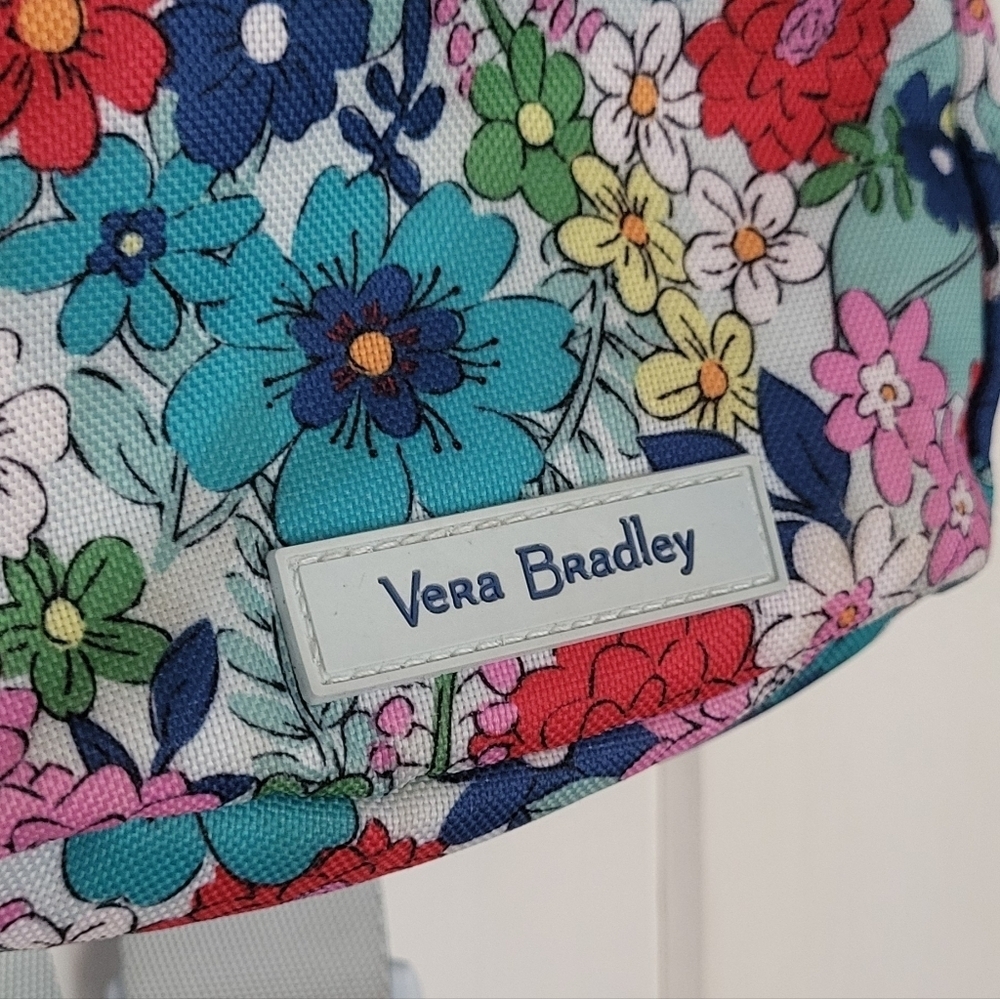 Vera Bradley Far Out Floral Sling Backpack Shoulder Bag - Picture 2 of 7